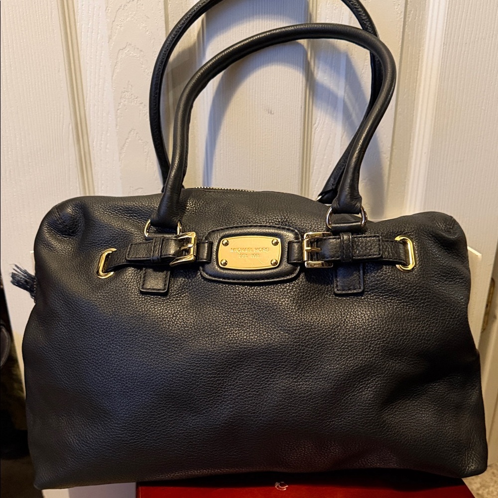 Michael Kors XL Black Leather Handbag
